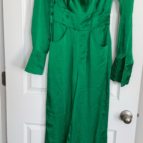Hanifa Vibrant Green Long Sleeve Dress - Picture 4 of 10
